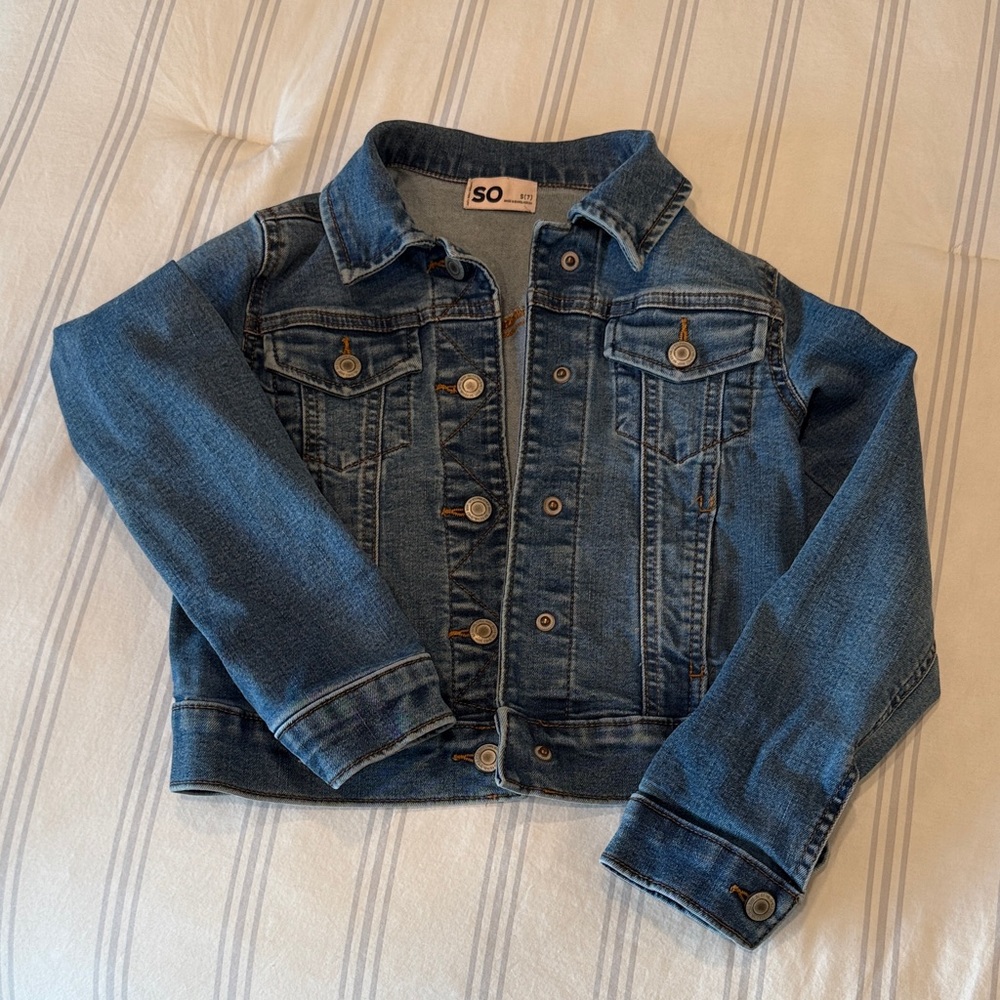 Kids Classic Blue Jean Jacket